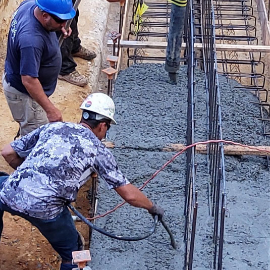 Concrete Pour